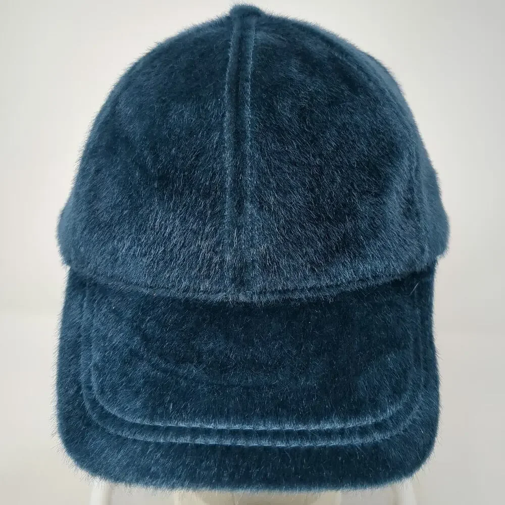 Do Everything In Love Baseball Cap Blue One Size Faux Fur 6 Panel Strapback Hat